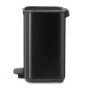 226083 13 pedalovy odpadkovy kos bo 4 l matna cerna ocel brabantia