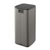 225867 9 dotykovy odpadkovy kos bo 30 l platinova ocel brabantia