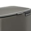 225876 14 pedalovy odpadkovy kos bo 7 l platinova ocel brabantia