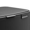 225882 14 pedalovy odpadkovy kos bo 12 l mineralni seda ocel brabantia