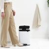 225882 3 pedalovy odpadkovy kos bo 12 l mineralni seda ocel brabantia