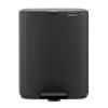 225882 pedalovy odpadkovy kos bo 12 l mineralni seda ocel brabantia