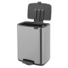 225891 10 pedalovy odpadkovy kos bo 12 l matna ocelova ocel brabantia