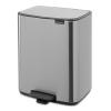 225891 9 pedalovy odpadkovy kos bo 12 l matna ocelova ocel brabantia