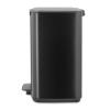 225999 12 pedalovy odpadkovy kos bo 12 l matna cerna ocel brabantia
