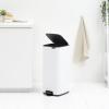 226080 5 pedalovy odpadkovy kos bo 30 l matna cerna ocel brabantia