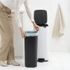 226080 7 pedalovy odpadkovy kos bo 30 l matna cerna ocel brabantia