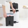 226032 5 pedalovy odpadkovy kos bo 7 l matna ocelova ocel brabantia