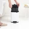 226032 7 pedalovy odpadkovy kos bo 7 l matna ocelova ocel brabantia