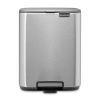 226032 pedalovy odpadkovy kos bo 7 l matna ocelova ocel brabantia