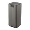 226038 10 pedalovy odpadkovy kos bo 30 l platinova ocel brabantia