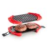 226221 4 gril do mikrovlnne trouby 26 x 15 cm cervena silikon lekue