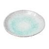 226485 jidelni talir aqua splash 27 cm modra keramika mij