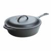 226758 panev na sote 30 cm 4 7 l s poklici litina lodge