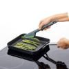 226362 3 kuchynske kleste non scratch 28 cm zelena plast lekue