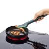 226362 4 kuchynske kleste non scratch 28 cm zelena plast lekue