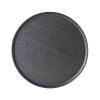 227226 3 jidelni talir asphalt slab 24 cm cerna keramika mij