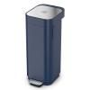 227616 pedalovy odpadkovy kos porta 30122 40 l modra ocel joseph joseph