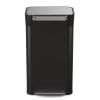 227634 pedalovy odpadkovy kos titan compactor 30146 30 l cerna ocel joseph joseph