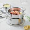 228313 1 31765 hestan probond luxe 3qt covered soup pot with steamer set 3