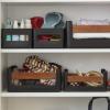 228463 2 kuchynsky organizer nordic kitchen 32 x 23 cm cerna plast bambus eva trio
