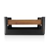 228463 kuchynsky organizer nordic kitchen 32 x 23 cm cerna plast bambus eva trio