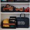 228517 3 kuchynsky organizer nordic kitchen 38 x 27 cm cerna plast bambus eva trio