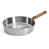 228574 panev na sote logic steel 28 cm s odnimatelnou ruojeti nerezova ocel woll