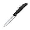 229281 orezavaci nuz swiss classic 10 cm vroubkovany cerna plast victorinox