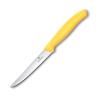 229272 steakovy nuz swiss classic 11 cm vroubkovany zluta plast victorinox