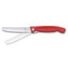 229428 4 kapesni nuz swiss classic 11 cm vroubkovany cervena plast victorinox