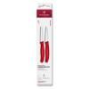 229494 sada nozu swiss classic 8 cm sada 2 ks cervena plast victorinox