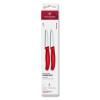 229455 sada nozu swiss classic 8 cm sada 2 ks cervena plast victorinox