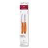 229461 sada nozu swiss classic 8 cm sada 2 ks oranzova plast victorinox