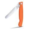 229440 4 kapesni nuz swiss classic 11 cm vroubkovany oranzova plast victorinox