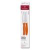 229401 sada nozu swiss classic 11 cm sada 2 ks vroubkovane oranzova plast victorinox