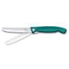 229443 5 kapesni nuz swiss classic 11 cm vroubkovany zelena plast victorinox