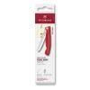 229422 6 kapesni nuz swiss classic 11 cm cervena plast victorinox