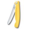 229446 3 kapesni nuz swiss classic 11 cm vroubkovany zluta plast victorinox