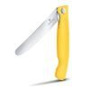 229446 4 kapesni nuz swiss classic 11 cm vroubkovany zluta plast victorinox