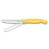 229446 5 kapesni nuz swiss classic 11 cm vroubkovany zluta plast victorinox