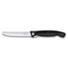229425 5 kapesni nuz swiss classic 11 cm vroubkovany cerna plast victorinox