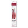 229332 sada noze a skrabky swiss classic sada 2 ks cervena plast victorinox