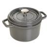 140765 kulaty hrnec grafitove seda o 14 cm staub