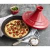 141242 1 litinovy tajine o 28 cm cerny s visnovou poklici staub