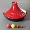 141242 2 litinovy tajine o 28 cm cerny s visnovou poklici staub