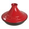 141242 litinovy tajine o 28 cm cerny s visnovou poklici staub