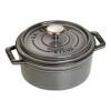 149537 kulaty hrnec grafitove seda o 12 cm staub