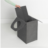 179441 1 taska na pradlo obdelnik brabantia tmave sedy melir 55 l 2