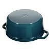 140840 3 kulaty hrnec morska modr o 24 cm staub